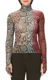 AFRM Zadie Semi Sheer Turtleneck   Nordstrom at Nordstrom